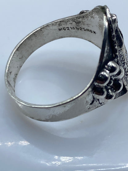 Anillo de Plata Virgen de Guadalupe Tallado — Joya Religiosa — foto 5