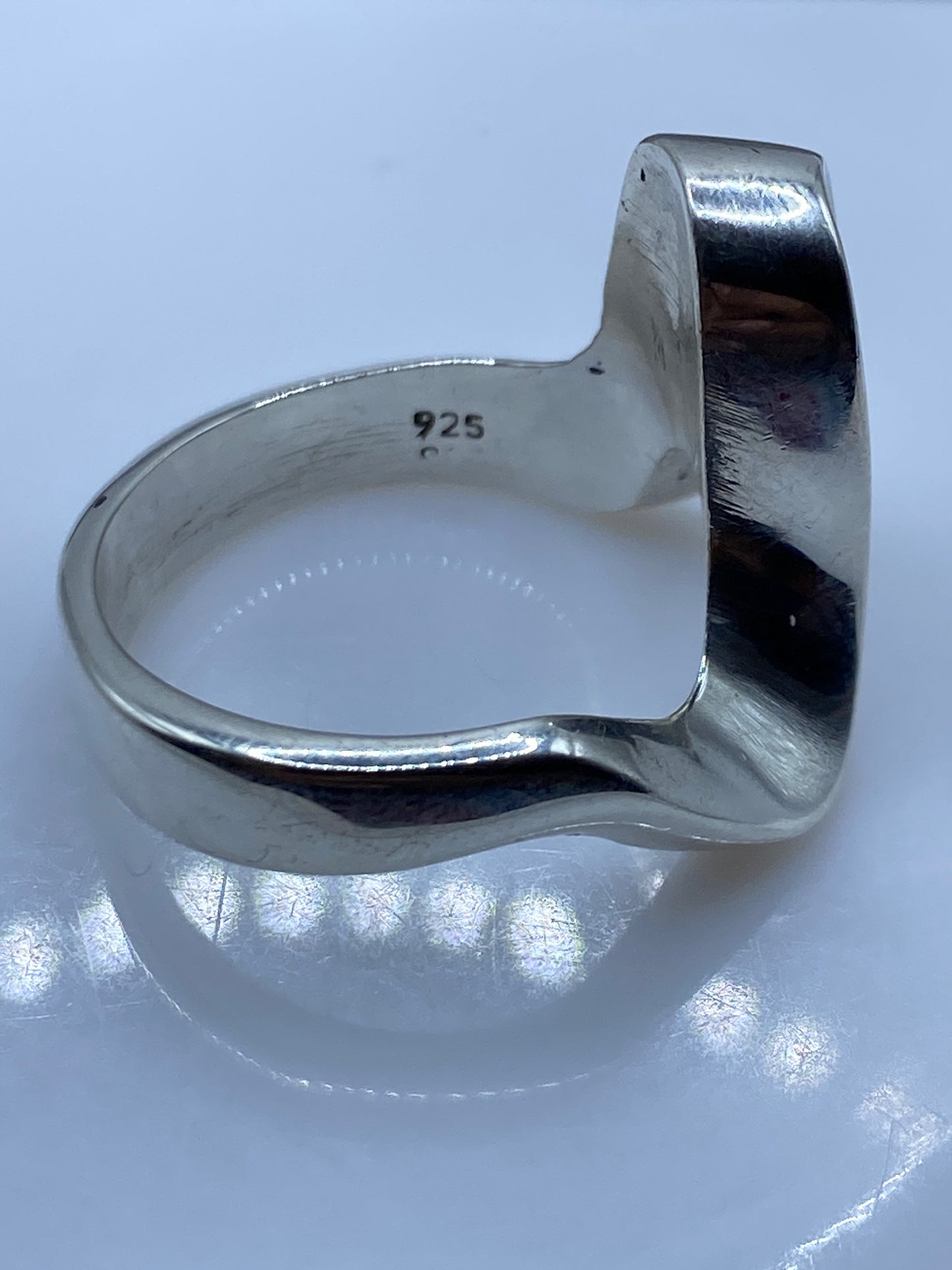 Anillo de Plata Pulido Minimalista — Banda Lisa .925 — foto 5