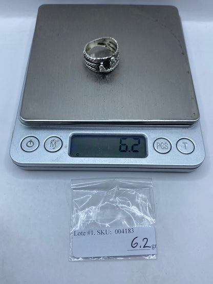 Anillo de Plata Serpiente Doble Cabeza — Étnico Taxco — foto 5
