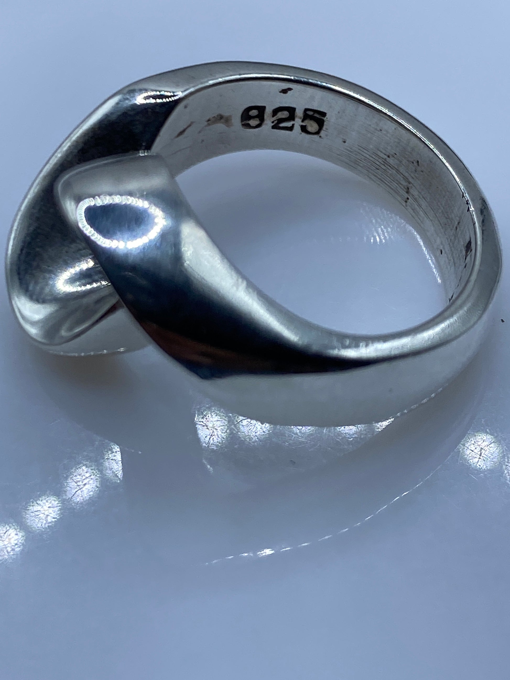 Anillo de Plata Pura Diseño Ondulado — Minimalista .925 — foto 5