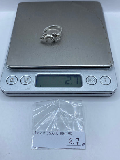 Anillo de Plata Iguana Artesanal — Diseño Étnico Taxco — foto 6