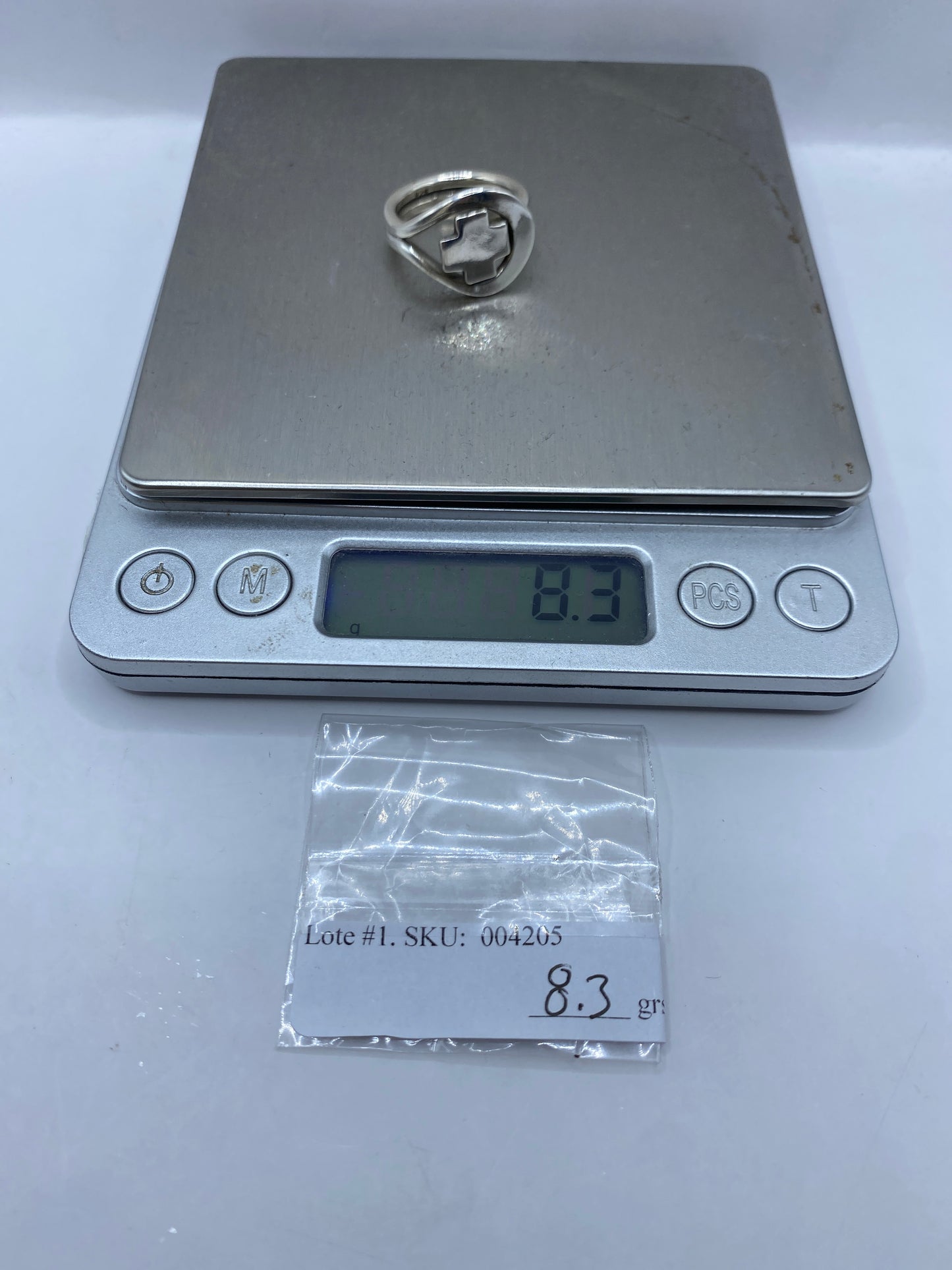 Anillo de Plata Geométrico Moderno — Sello Taxco .925 — foto 6