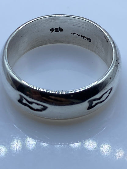 Anillo de Plata Banda Lisa Pulida — Unisex Taxco .925 — foto 5