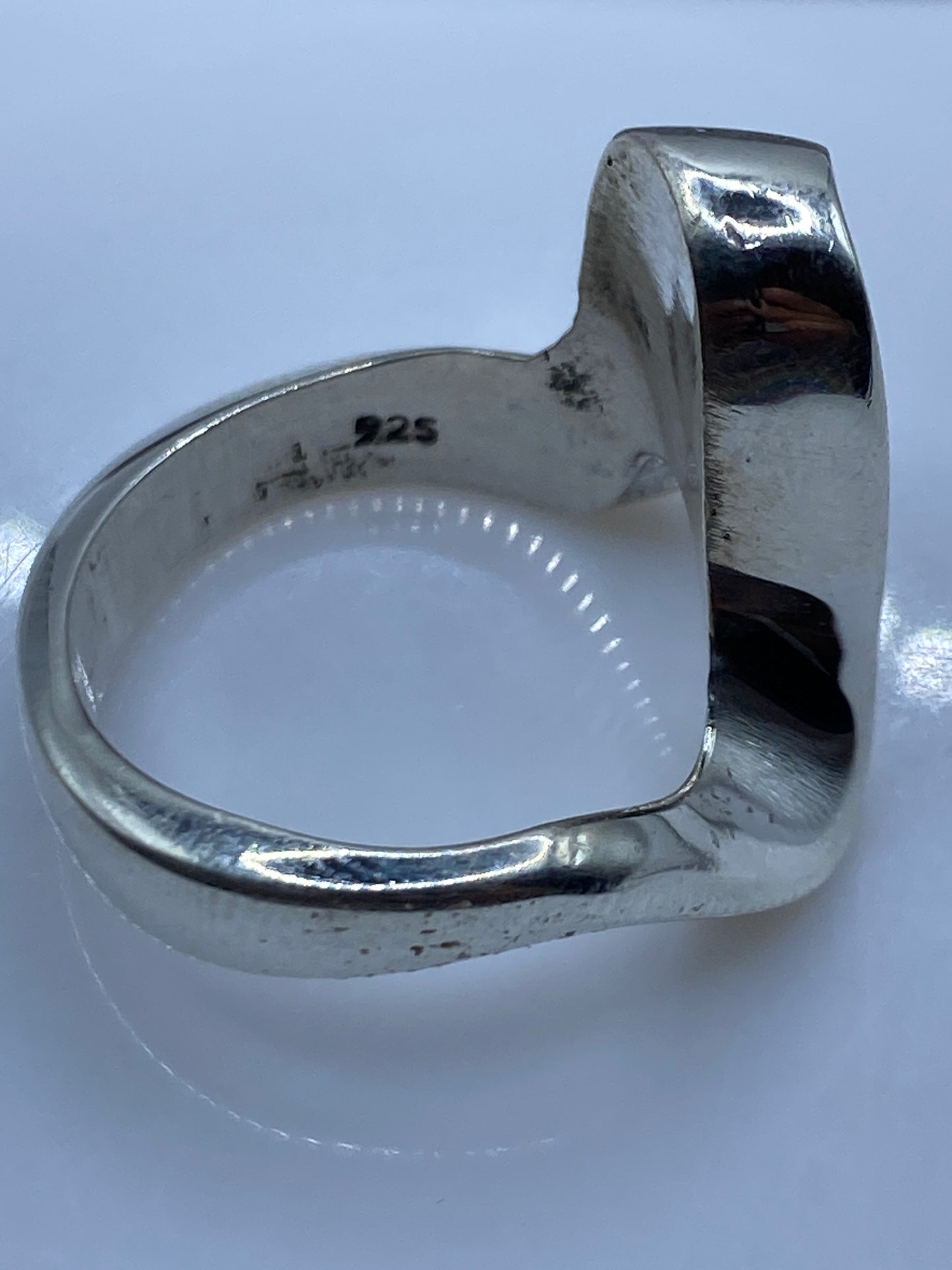 Anillo de Plata Liso Voluminoso — Diseño Moderno Taxco — foto 5