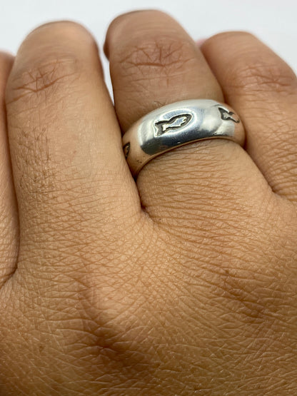 Sello interior del anillo con marca .925 MEXICO de Taxco