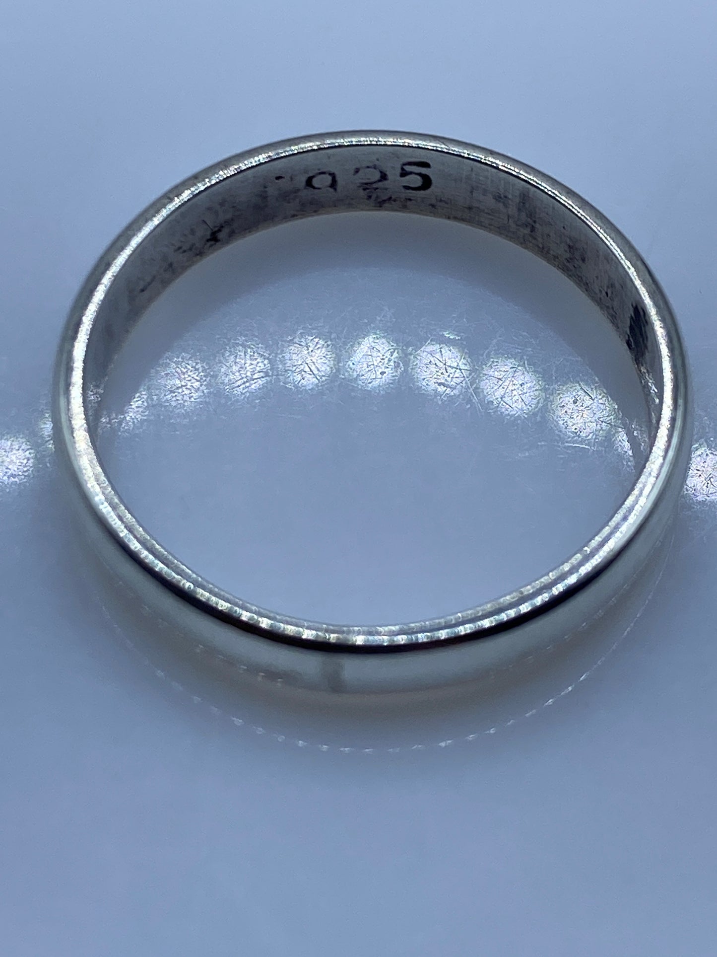 Anillo de Plata Pulida Minimalista — Banda Lisa Taxco .925 — foto 5