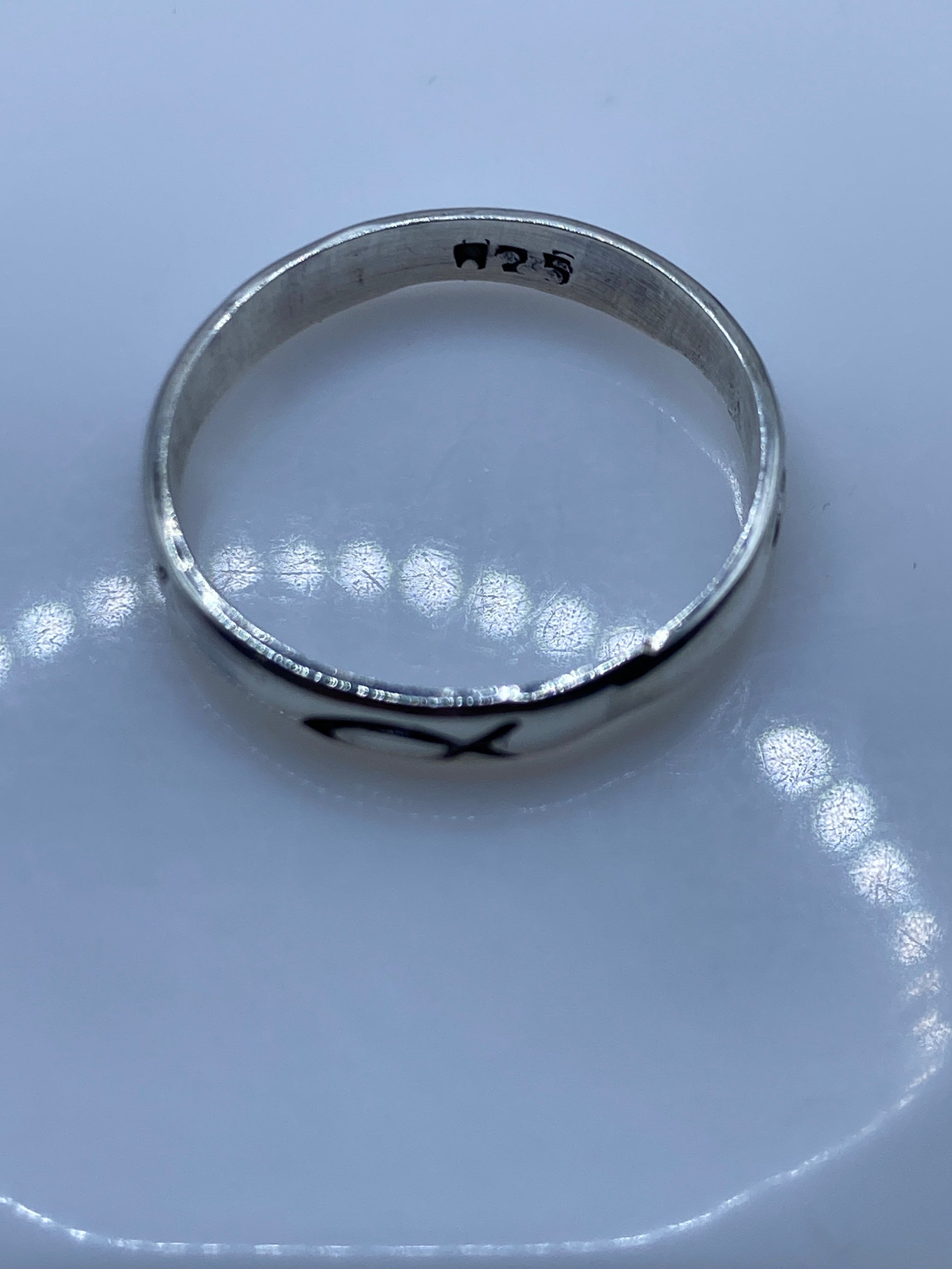Anillo de Plata Pulida Minimalista — Banda Lisa .925 — foto 5