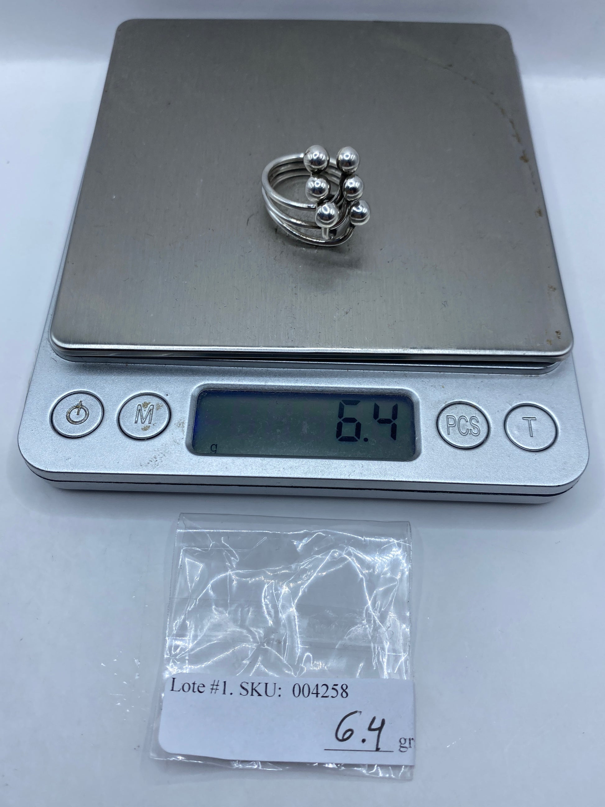Anillo de Plata Banda Brillante Minimalista — Uso Diario — foto 6