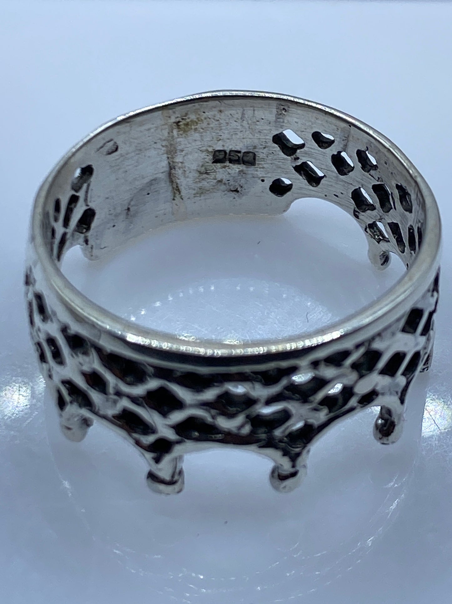 Anillo de Plata Maciza Taxco — Diseño Minimalista Hombre — foto 5