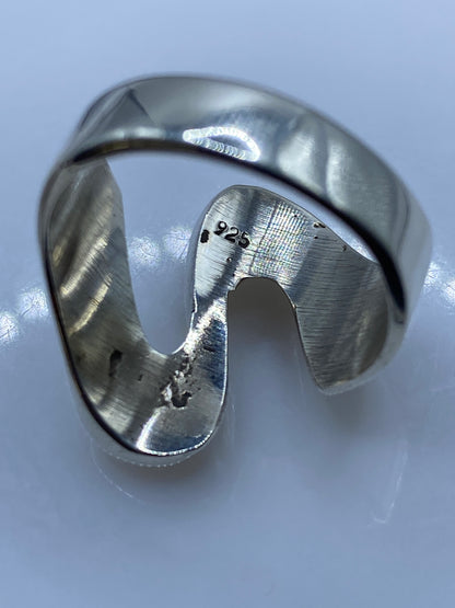 Anillo de Plata Macizo Diseño Orgánico Minimalista — foto 5