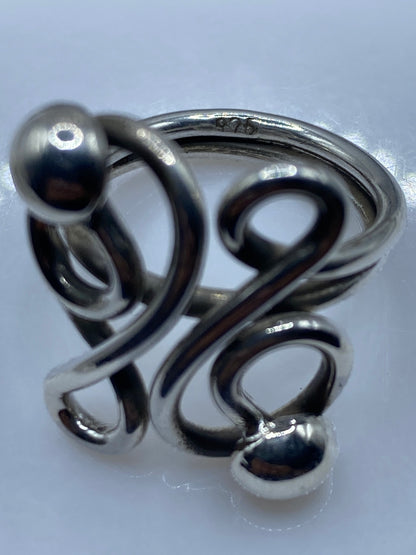 Anillo de Plata Calado con Esferas — Taxco .925 — foto 5