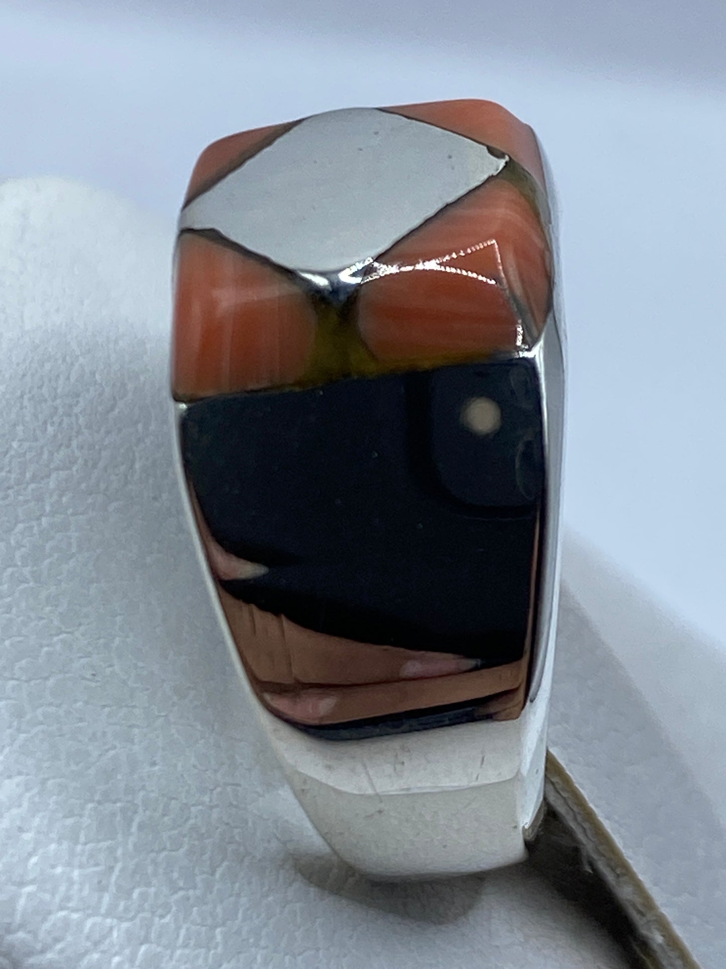 Anillo en dedo, ajuste de talla 5, diseño exclusivo de Taxco