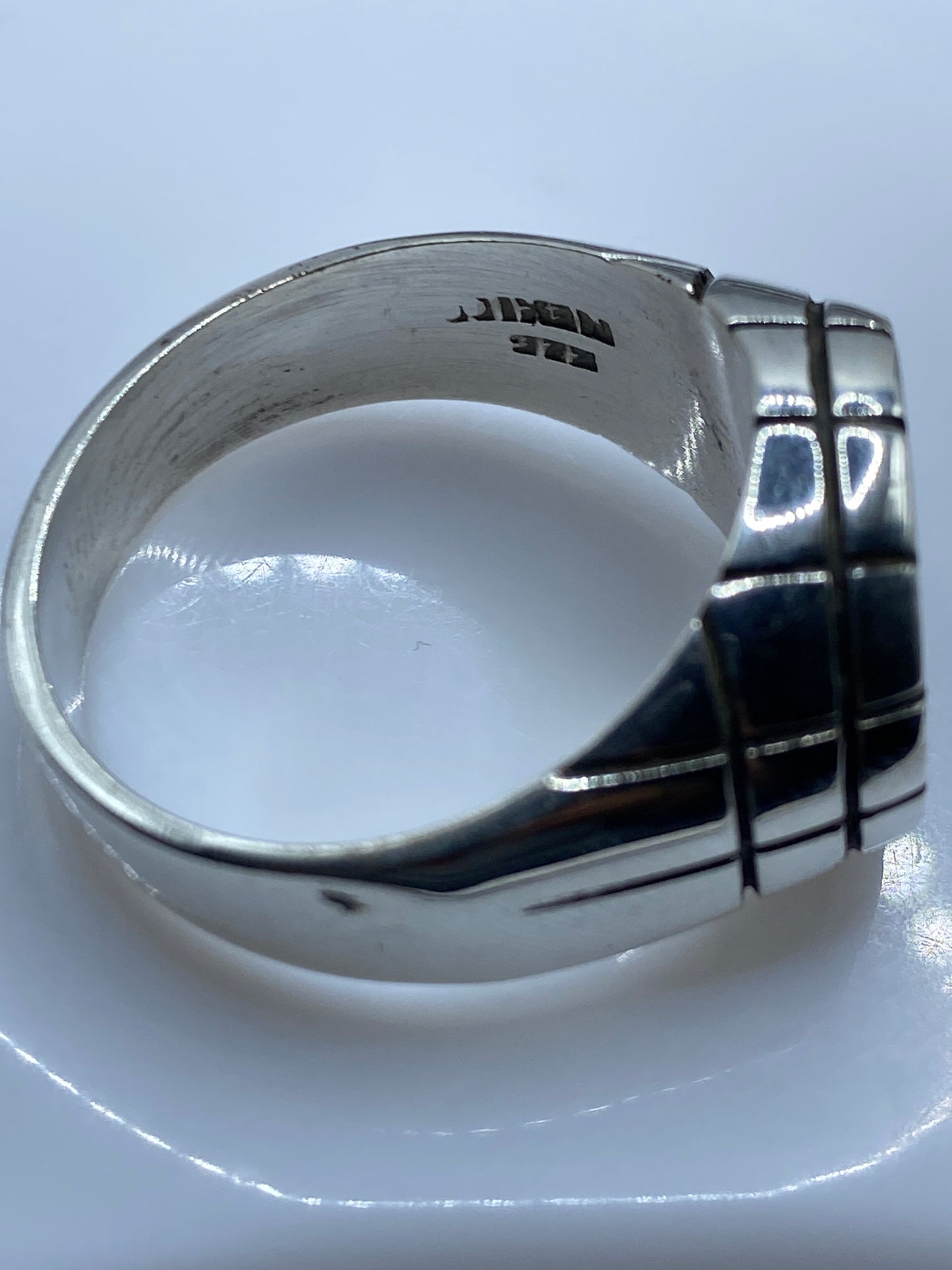 Anillo de Plata .925 con Piedra Café — Taxco — foto 5