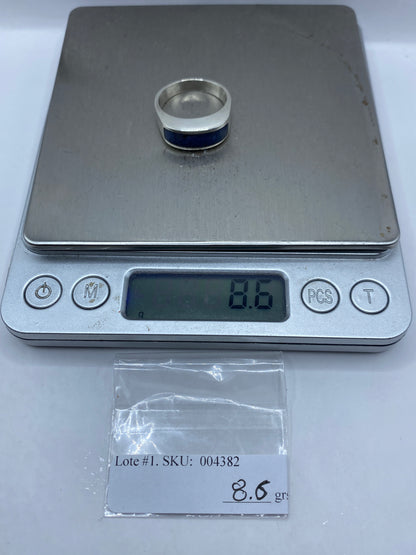Anillo de Plata con Lapislázuli — Taxco .925 — foto 6