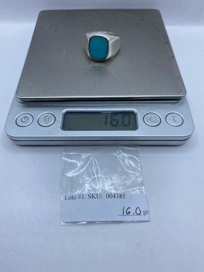Anillo de Plata .925 con Piedra Azul — Taxco — foto 6