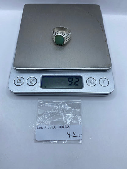 Anillo de Plata con Turquesa Azul Cielo — Taxco .925 — foto 6