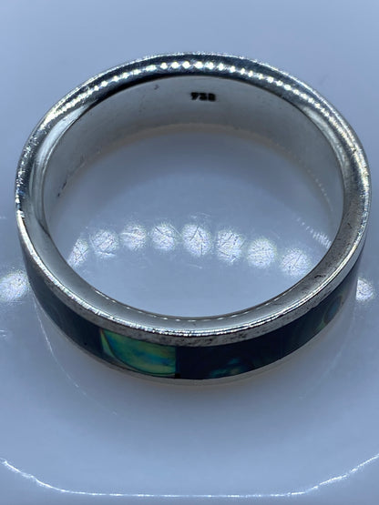 Anillo de Plata con Incrustación de Piedra — Taxco .925 — foto 5