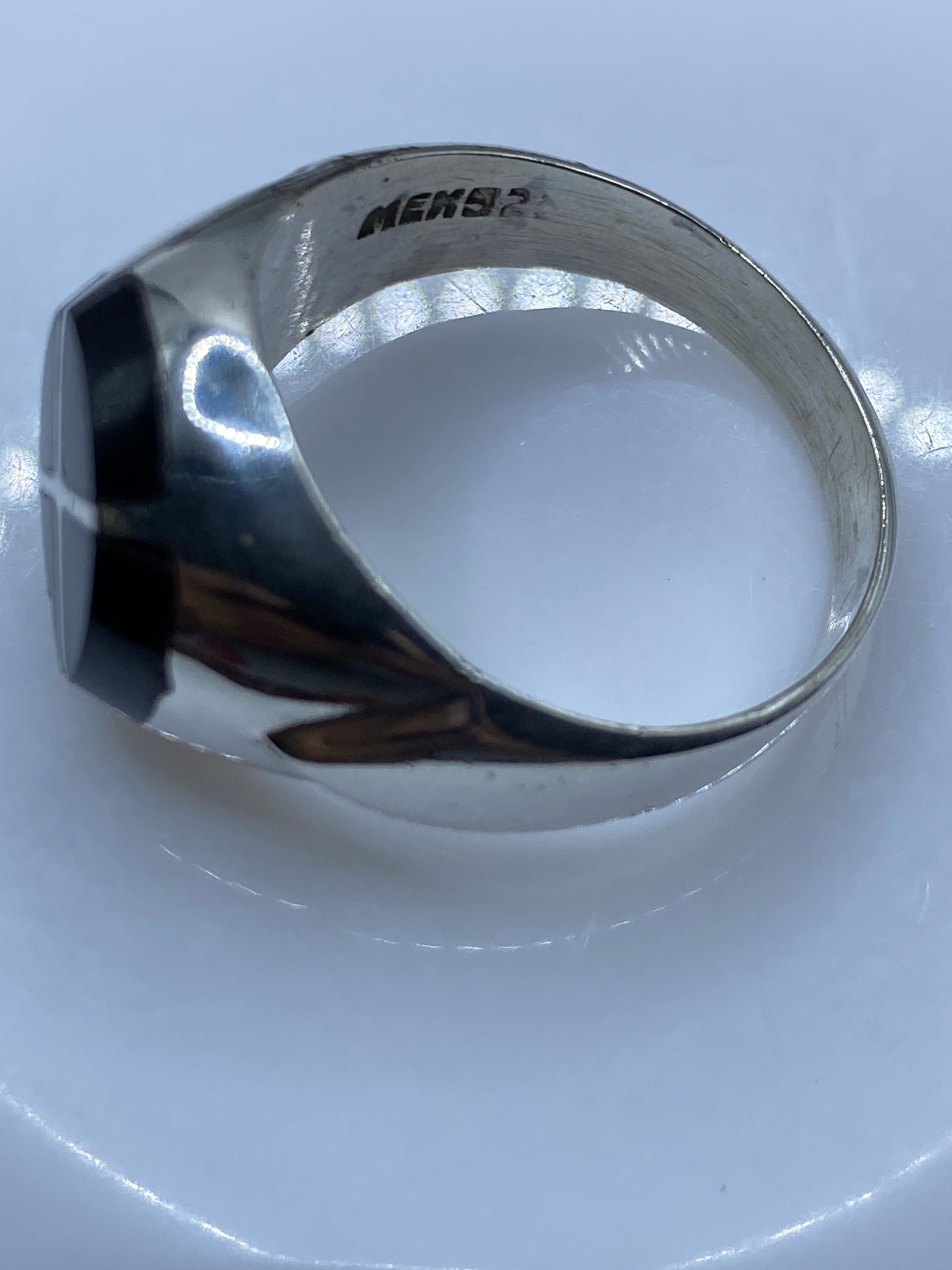 Anillo de Plata .925 con Ónix Negro — Taxco — foto 5