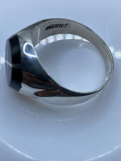 Anillo de Plata .925 con Ónix Negro — Taxco — foto 5