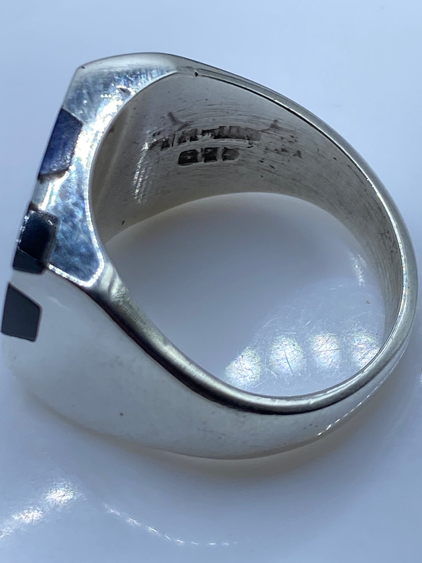 Anillo de Plata con Ónix Negro — Taxco .925 — foto 5