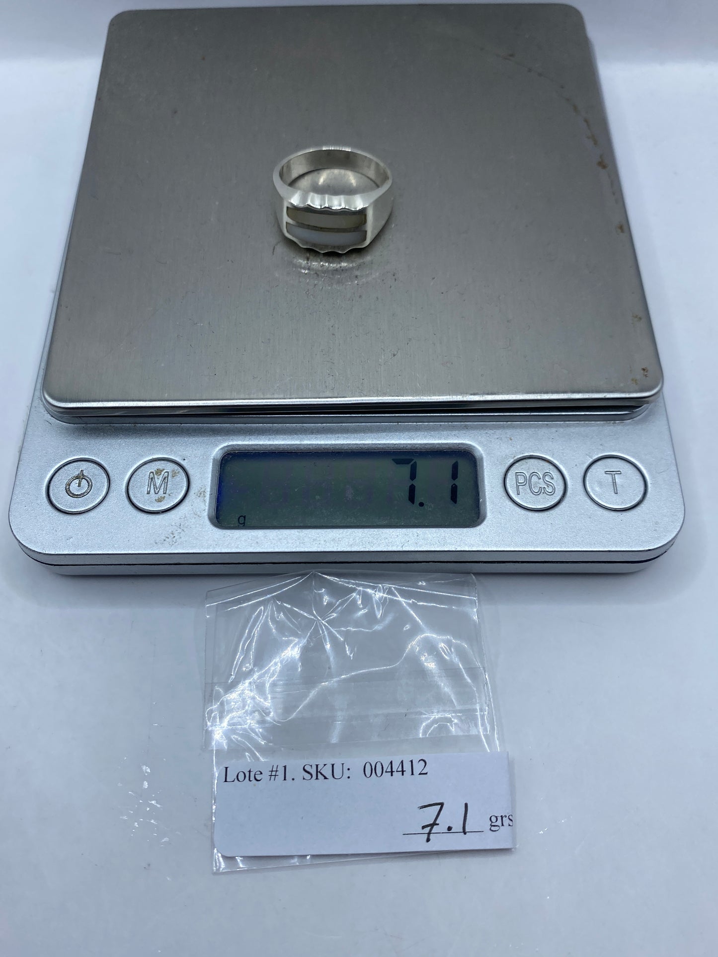 Anillo de Plata con Perla — Taxco .925 — foto 6