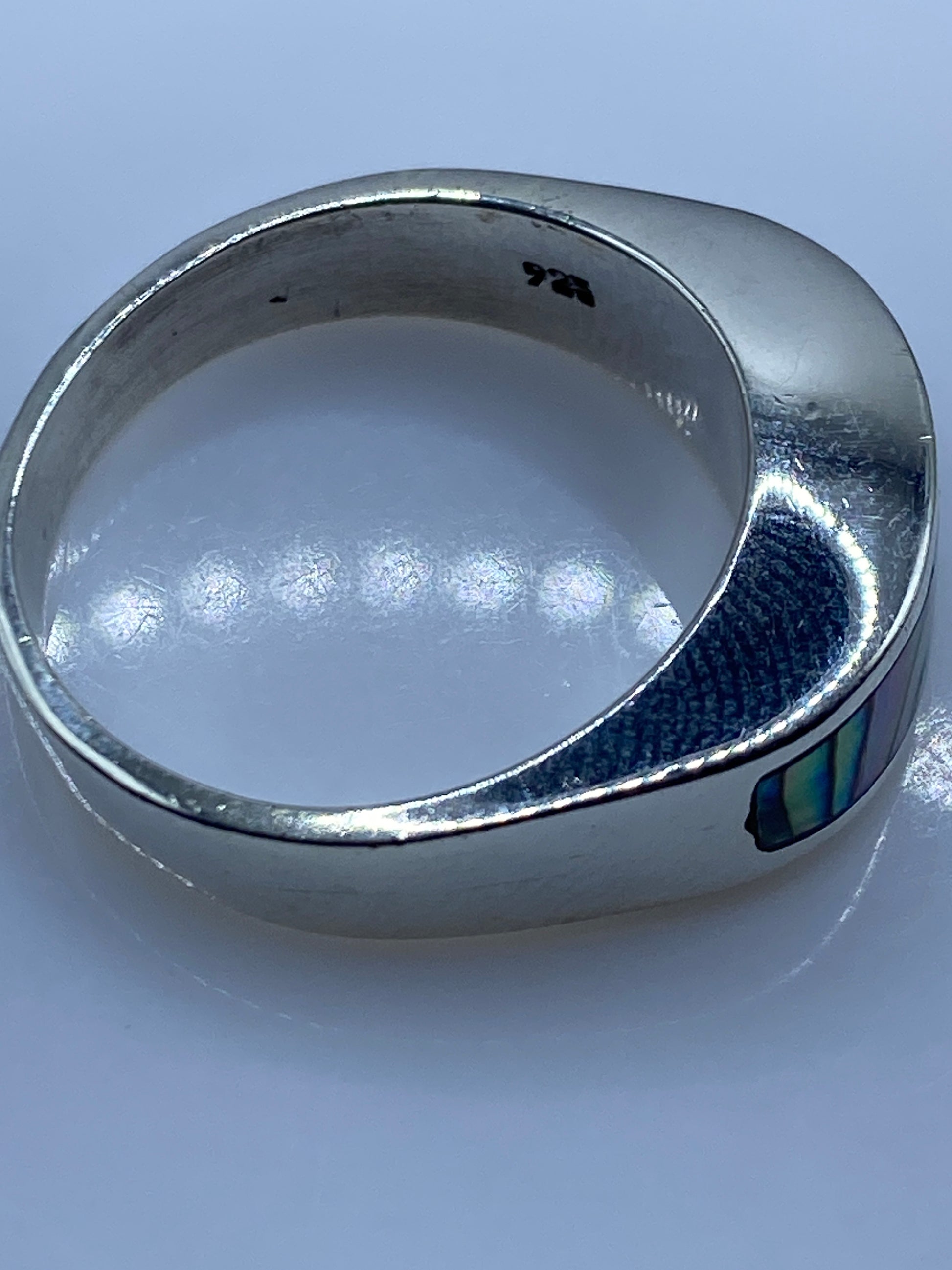 Anillo de Plata .925 con Incrustación de Piedra — Taxco — foto 5
