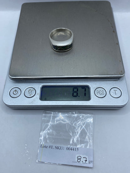 Anillo de Plata .925 con Incrustación de Piedra — Taxco — foto 6