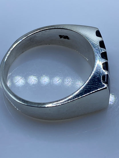 Anillo de Plata con Ónix Negro — Taxco .925 — foto 5