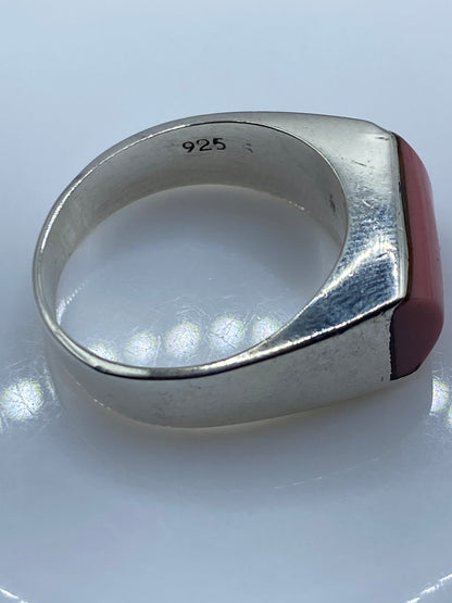 Anillo de Plata con Piedra Rosa — Taxco .925 — foto 5