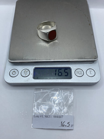 Anillo de Plata Maciza con Piedra — Taxco .925 — foto 6