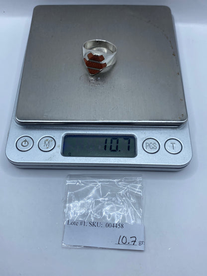 Anillo de Plata Escalonado con Piedra — Taxco .925 — foto 6