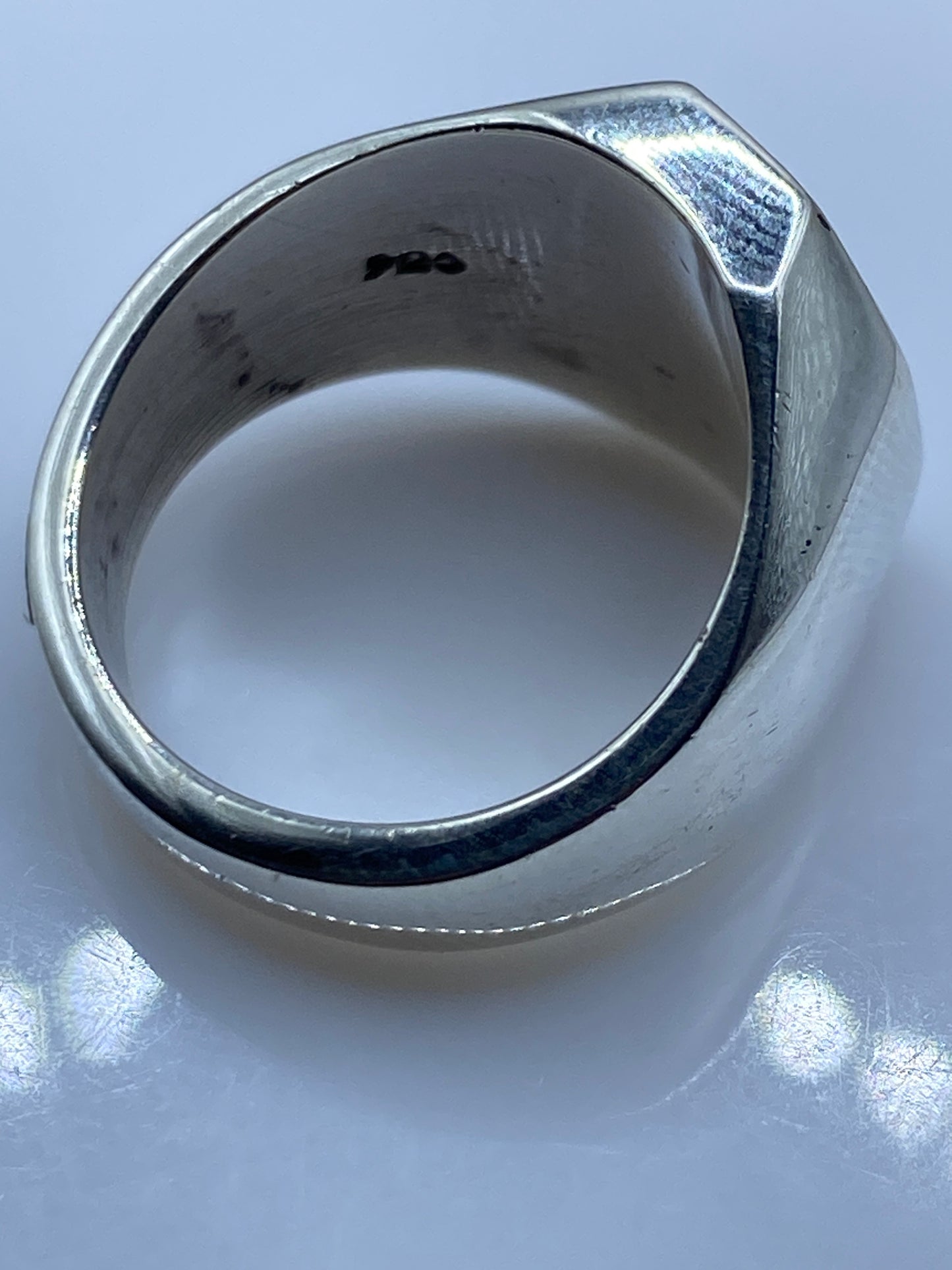 Anillo de Turquesa Azul Cielo en Plata .925 — Taxco — foto 5