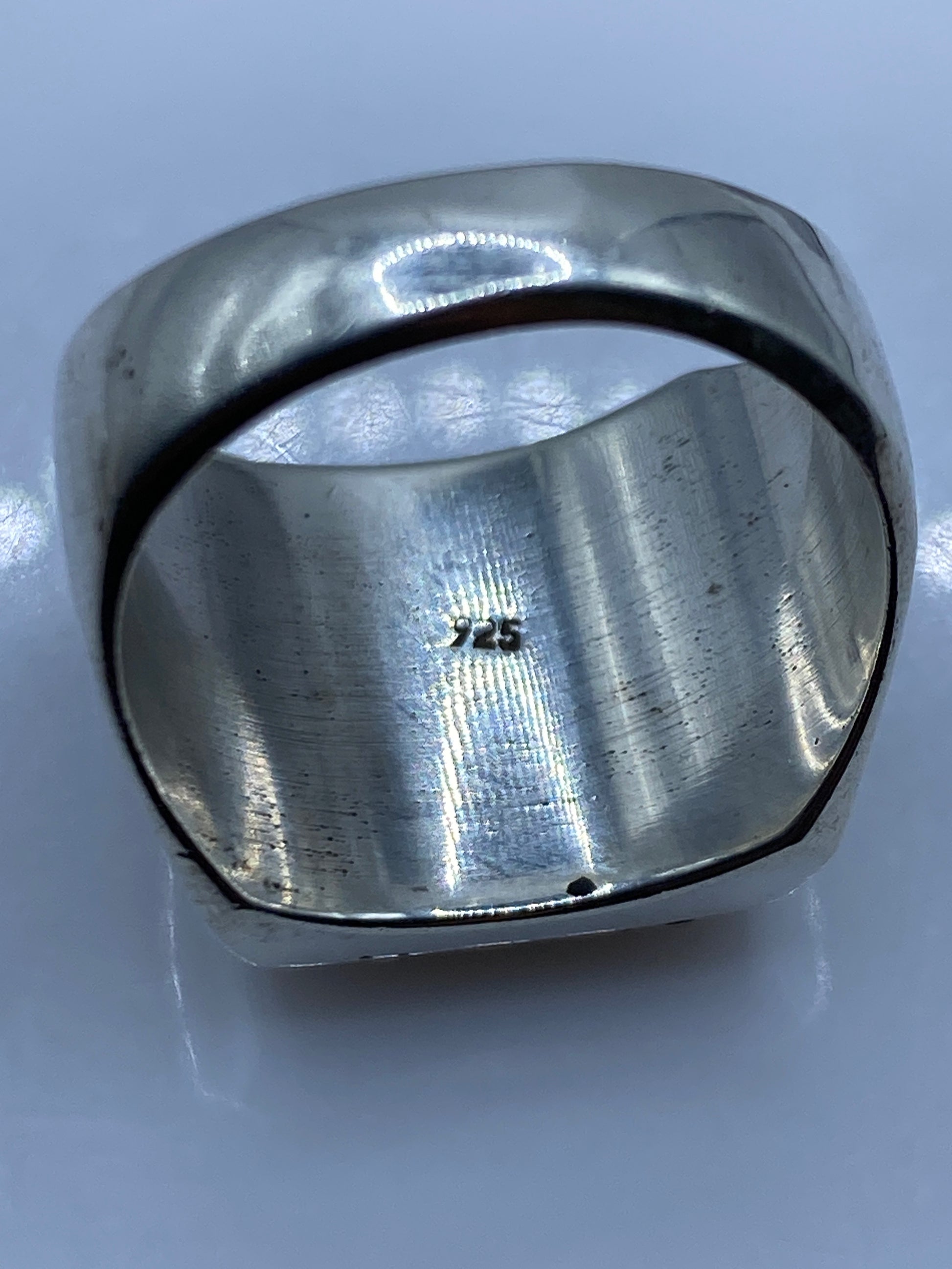 Anillo de Plata Masivo con Ónix Negro — Taxco .925 — foto 5
