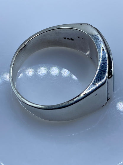 Anillo de Plata con Turquesa Azul Cielo — Taxco .925 — foto 5