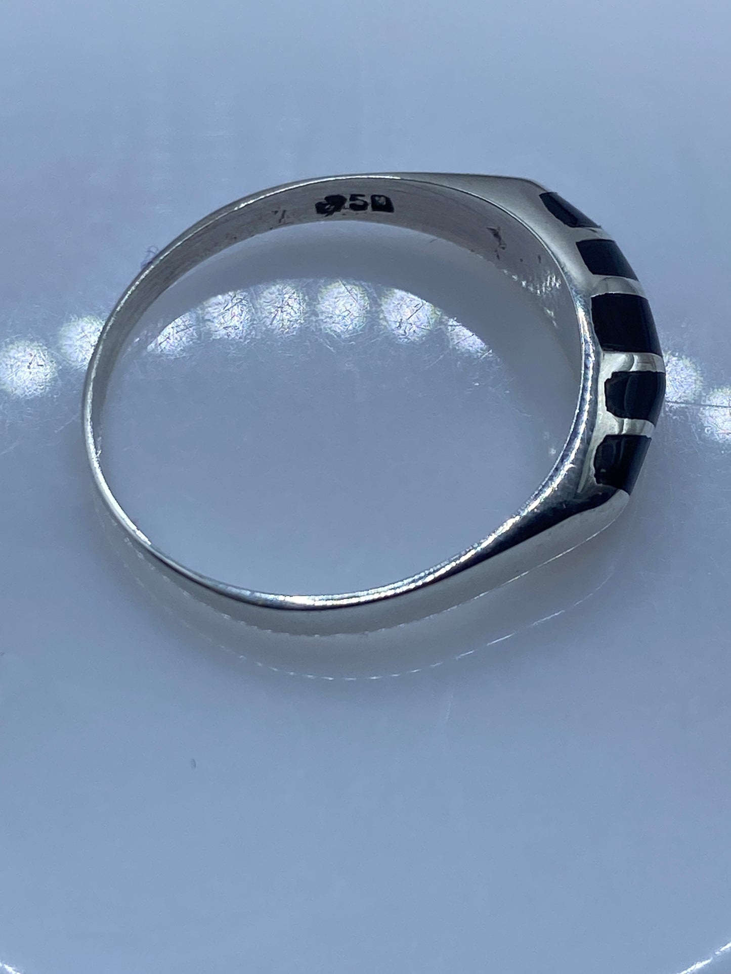 Anillo de Plata con Ónix Negro — Taxco .925 — foto 5