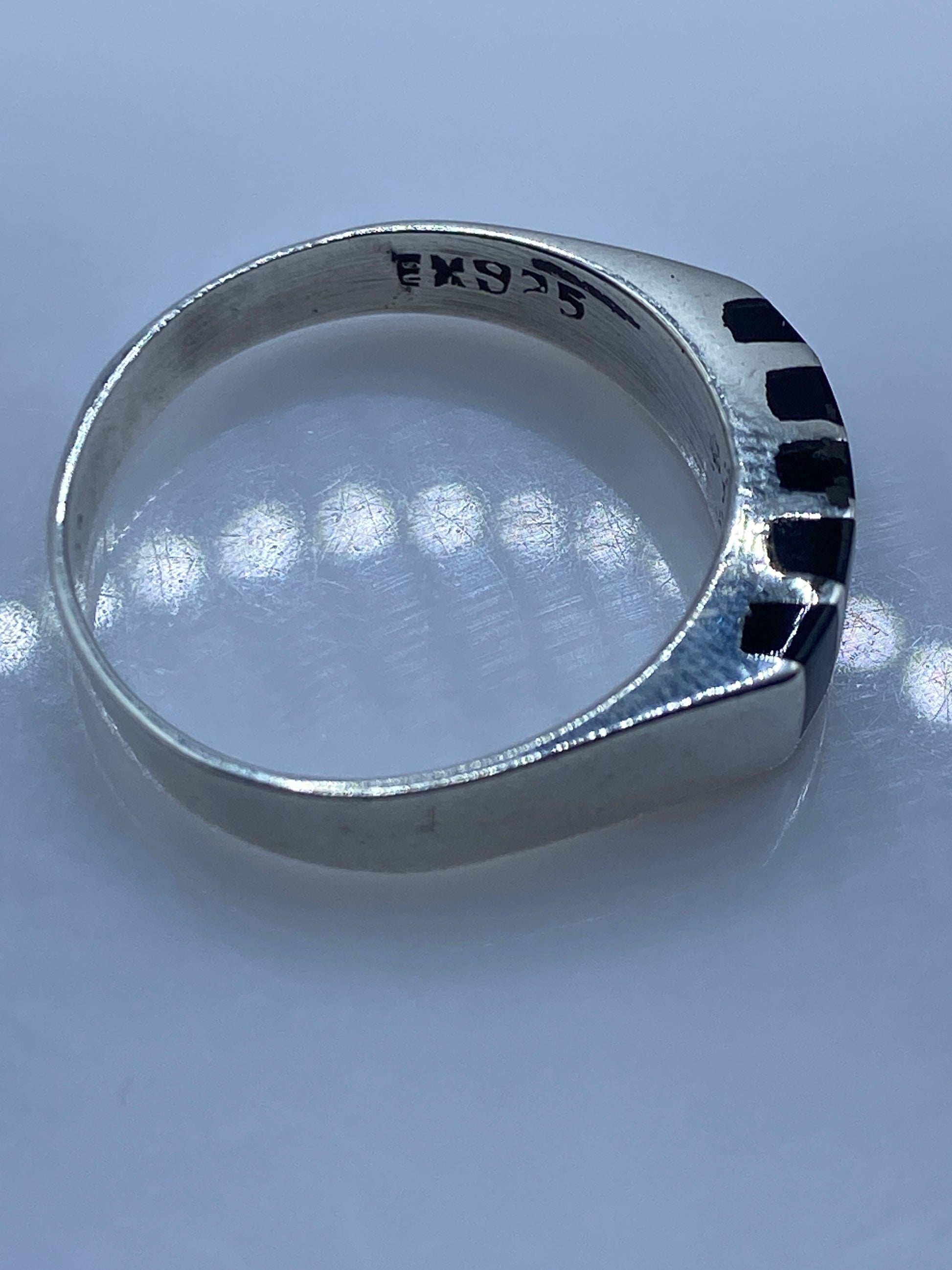Anillo de Plata con Ónix Negro — Taxco .925 — foto 5