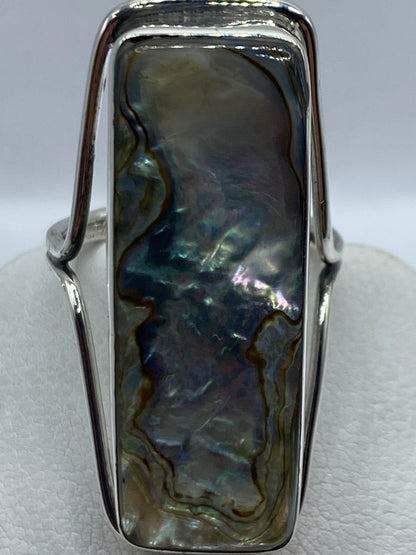 Detalle del reverso del anillo con el sello .925