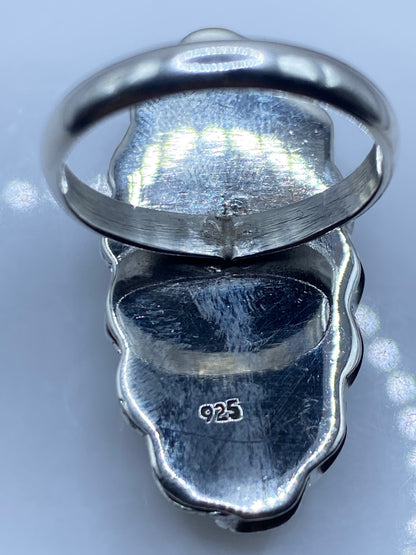 Anillo Turquesa Azul Cielo — Plata .925 Taxco — foto 5