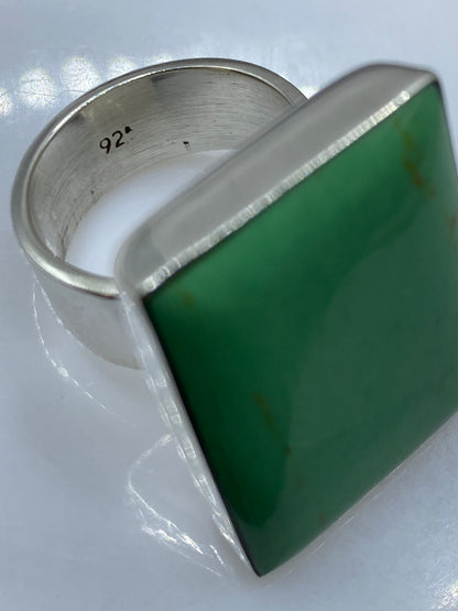 Anillo de Plata con Piedra Verde — Taxco .925 — foto 5