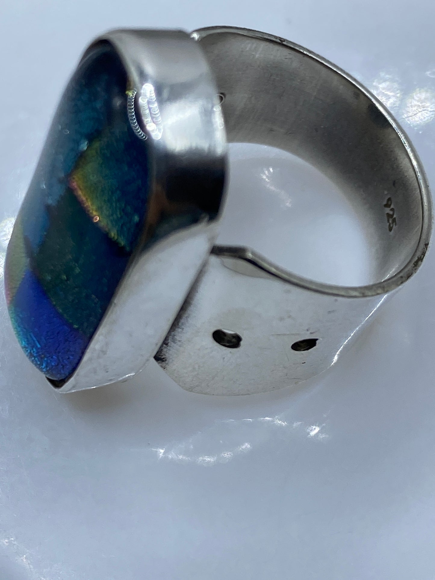 Anillo de Plata Multicolor — Taxco .925 Hecho a Medida — foto 5