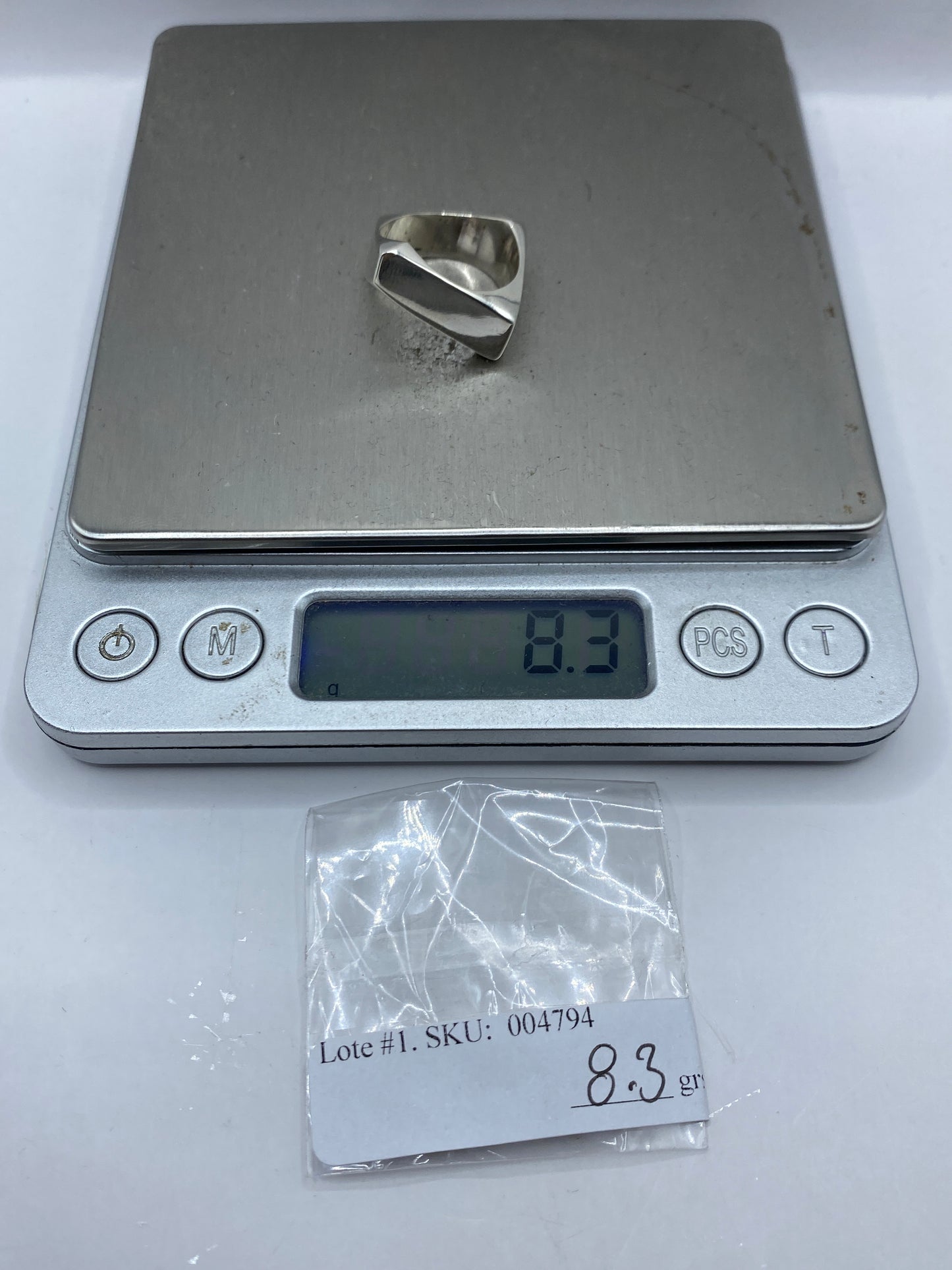 Anillo de Plata Cartoneado — Taxco .925 Unisex — foto 5