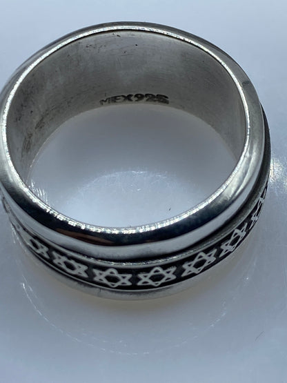 Anillo de Plata Estrella de David Calada — Taxco .925 — foto 5
