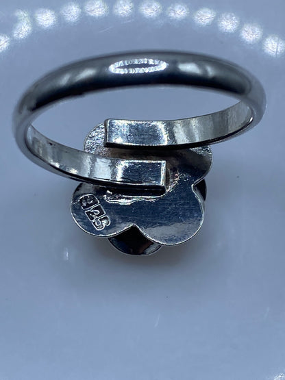 Anillo Floral de Plata .925 Ajustable — Taxco — foto 5