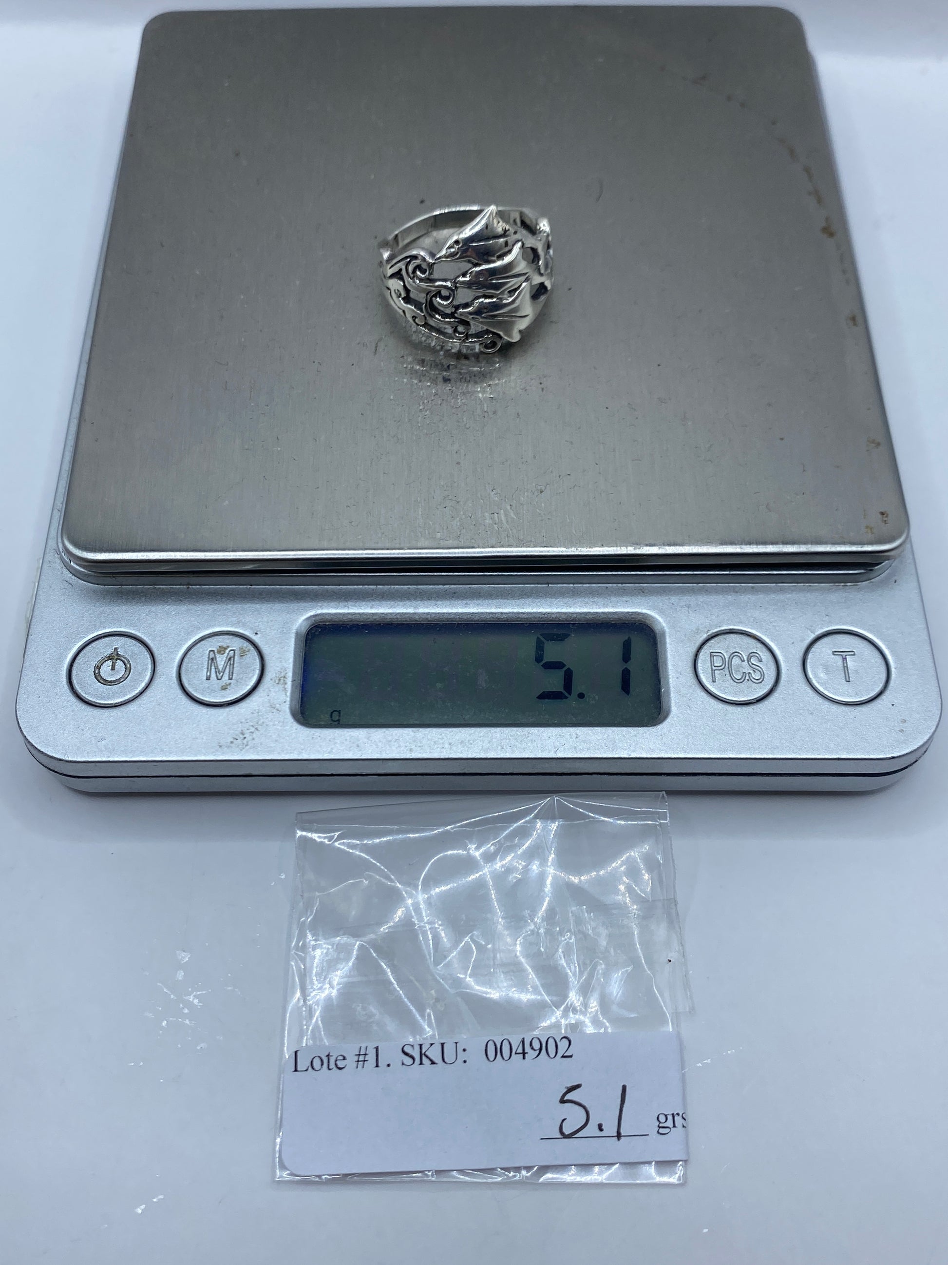 Anillo de Plata Calado — Taxco .925 Talla 9 — foto 5