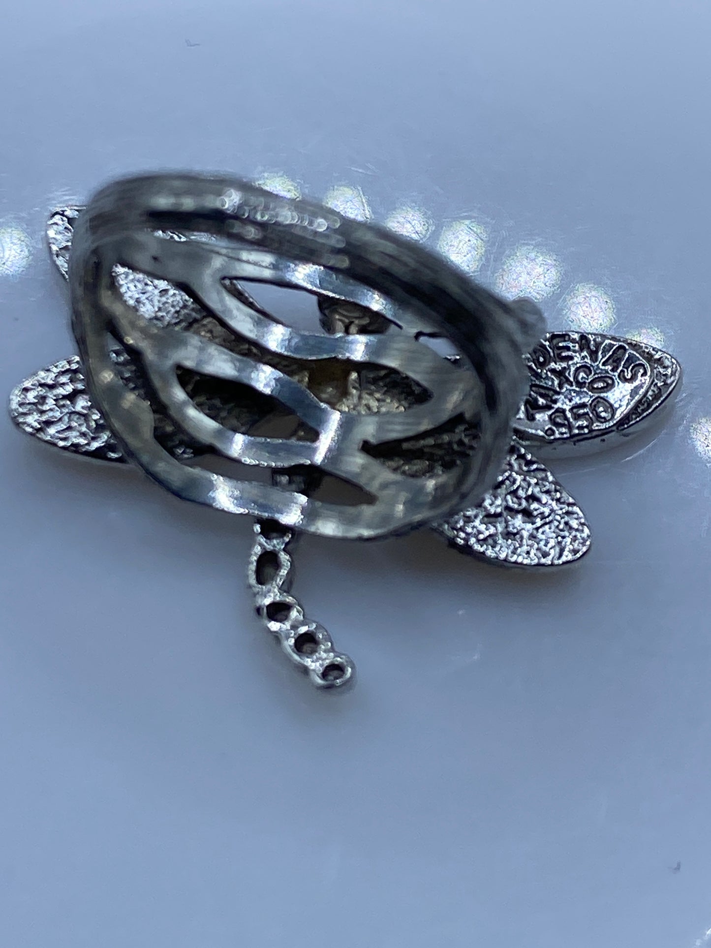 Anillo Libélula Prehispánica Plata .950 — Taxco — foto 5