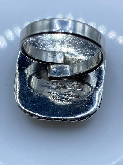 Anillo de Plata .925 con Turquesa Azul Cielo — Taxco — foto 5
