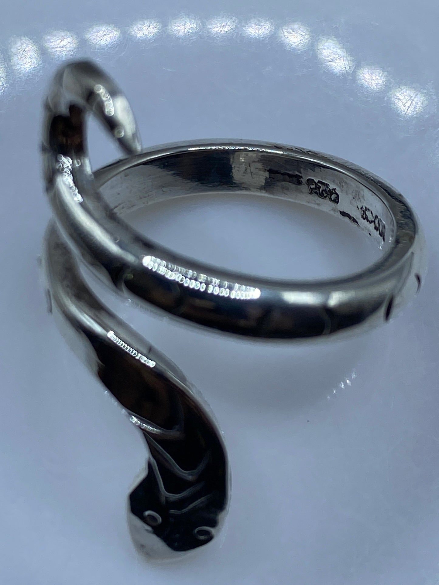 Anillo Serpiente Ajustable Plata .925 — Taxco — foto 5