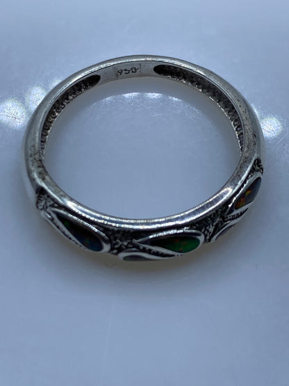 Anillo de Plata con Ópalo de Fuego — Taxco .950 — foto 5