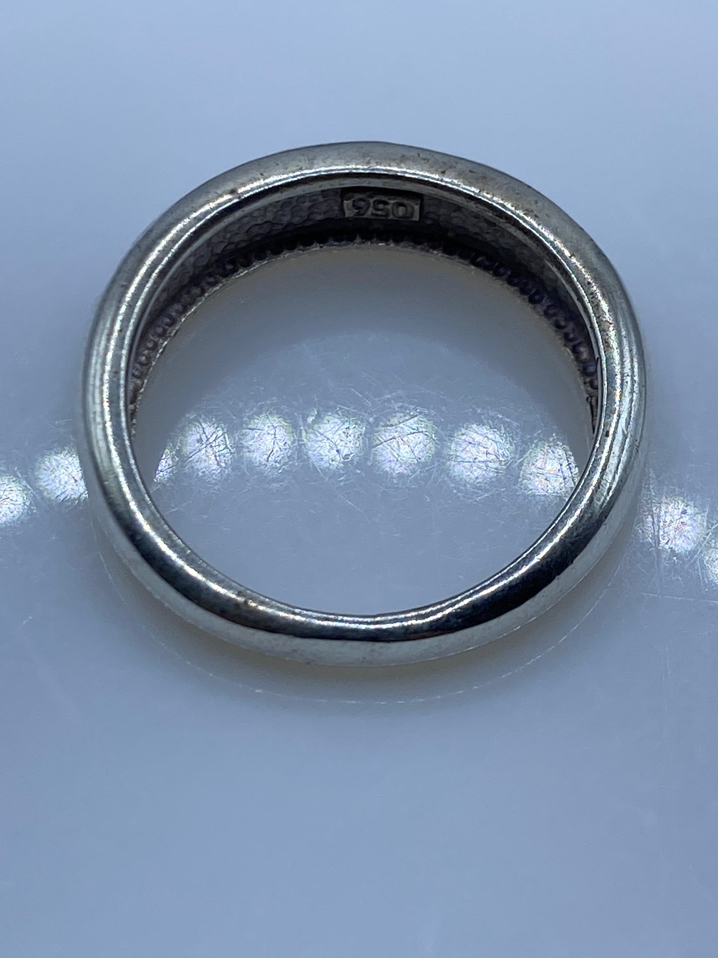 Anillo de Plata .950 con Ópalo de Fuego Multicolor — foto 5