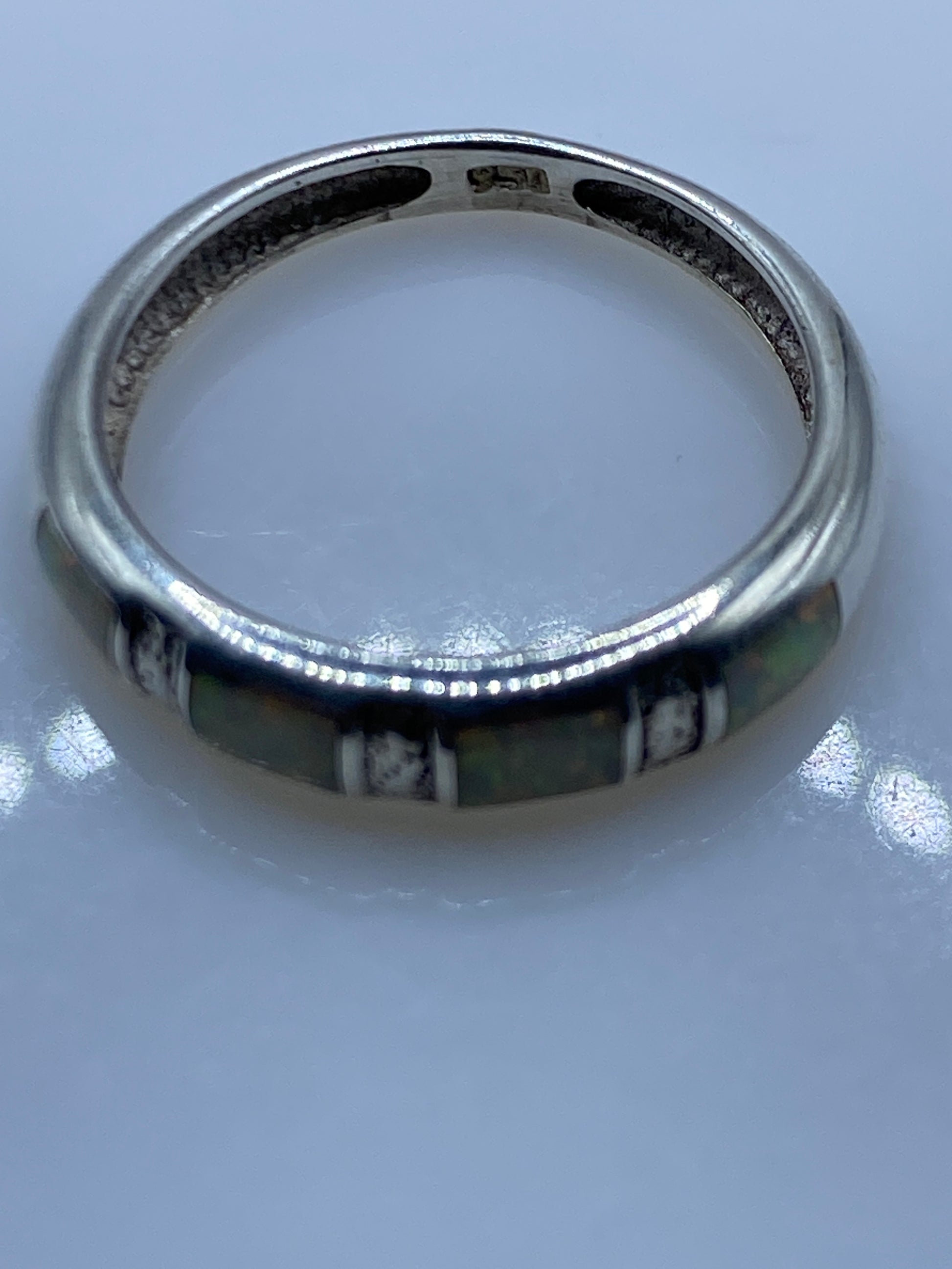 Anillo de Plata .950 con Ópalo de Fuego — Taxco — foto 5